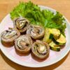 やあの作ってみた!投稿(【生焼け回避！絶品♡︎豚バラの茄子チーズロール】簡単/時短)