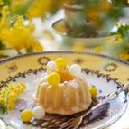【ホットケーキミックス使用】簡単ミモザケーキ