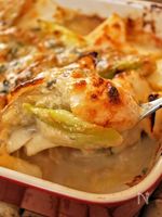 ホワイトソースなし！牡蠣と蕪のゴルゴンゾーラで大人グラタン