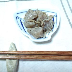 M＊Pの作ってみた!投稿(こんにゃくとじゃこの炒め煮)