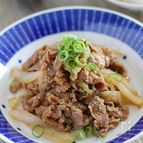 牛肉のごま醤油炒め