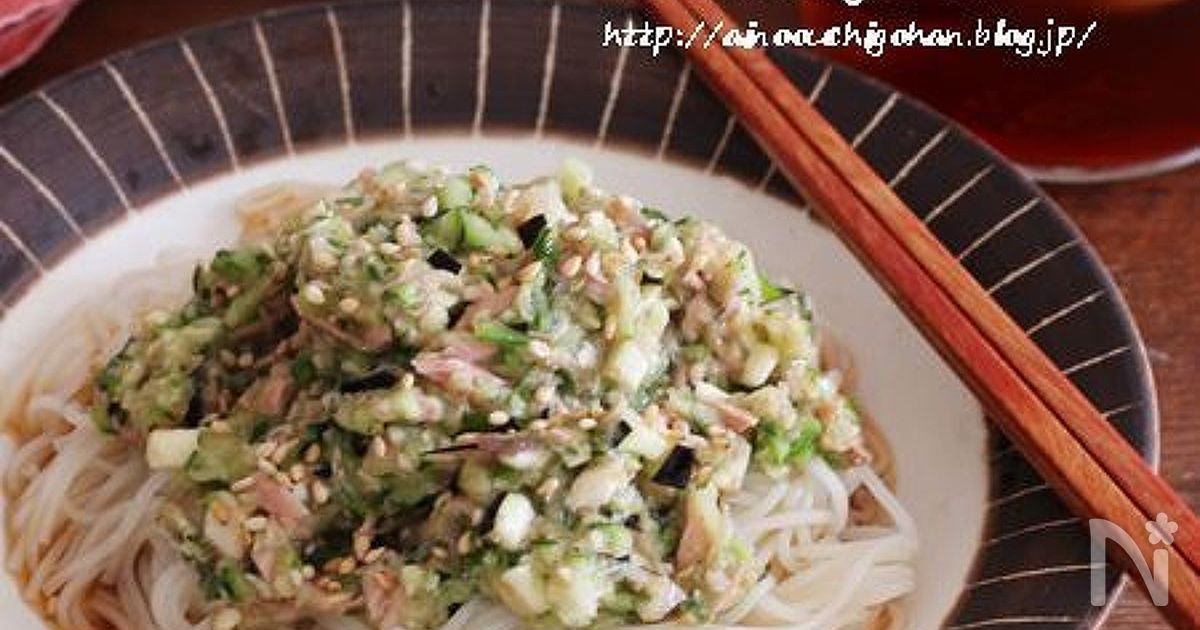 スルスル食べれる♡子供も喜ぶツナだしそうめん♡