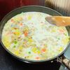 あさりと鶏肉のうまみがおいしい!クラムチャウダーの工程5