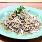 ミョウガのアクセントで作る「和そば炒め」