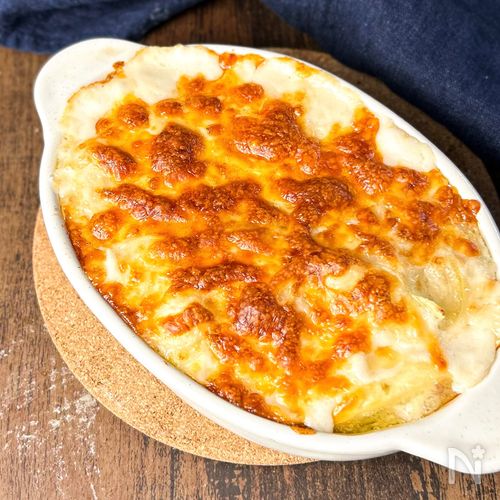 【ツナポテトグラタン】手間いらずで簡単