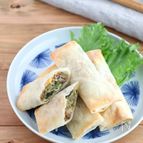 【春巻き】お弁当に◎豚のにらたま春巻き