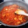 『鶏むね肉となすのトマト煮込み』お肉やわらか♪なすはとろん♡の工程4