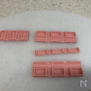 板チョコで、簡単！可愛いピンクのバレンタイン・ギフトBOX | レシピ 
