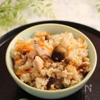 甘栗で栗ごはん　秋の炊き込みご飯