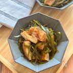 『切り昆布とさつま揚げの煮物』5分でできる愛され和食♡