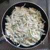 キャベツ卵なし☆玉ねぎと竹輪のお好み焼き。の工程5