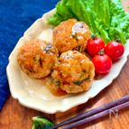 豚こまで！大葉入りもっちりジューシーつくね #豆腐入り
