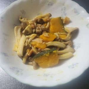 796167の作ってみた!投稿(【かぼちゃときのこのマリネ】食欲の秋のリセット食に♪)