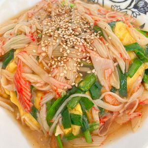 すみれの作ってみた!投稿(【ニラたま天津飯】ニラ入りで栄養価UP！)