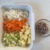 身体がよろこぶ【雑穀入りゴロゴロ野菜のミネストローネ】の下準備