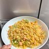ケの作ってみた!投稿(鮭レタスチャーハン。)