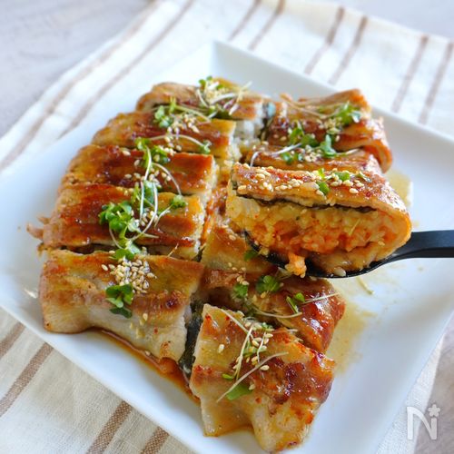 【焼き肉キンパ】洗い物ほぼゼロで!めっちゃウマすぎごはん♪