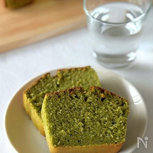 カル鉄たっぷり！【ほうれん草ときなこのパウンドケーキ】
