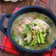 煮るだけ3分♪『豚バラ白菜のコクうま♡ごま味噌スープ』