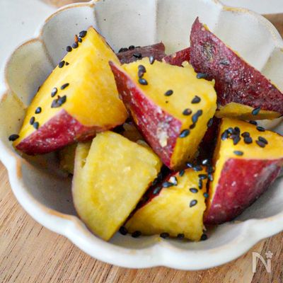 【さつまいも好きの♪塩バターはちみつ】