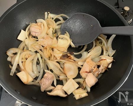 フライパンで炒めるときにも使える
