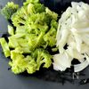 【えびトマトクリームグラタン】レンジで簡単！火を使わない♪の工程1