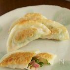 ピーマンとベーコンの包み焼き