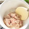 【もやしのワンタン担々スープ】節約！ピリ辛コクうまスープ♡の工程1