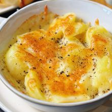 【ポテトのチーズ焼きペッパー】レンジ＆オーブンで超お手軽！