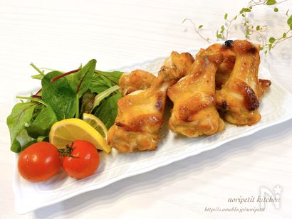 下味に漬けて！焼くだけ！<らくウマ>手羽元のロースト♡