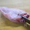 しっかり下処理「手羽先の甘酢あん炒め」の工程1