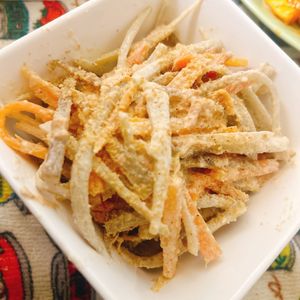 煌蓮mamの作ってみた!投稿(激うま!ごぼうとにんじんの濃厚ツナマヨサラダ)