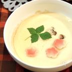 レンジでつくる茶碗蒸し