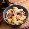秋を炊き込む「鶏・栗・ぎんなん釜飯」