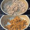 とろ〜り半熟たまご乗せ♡【肉味噌ビビンバ丼】の工程1