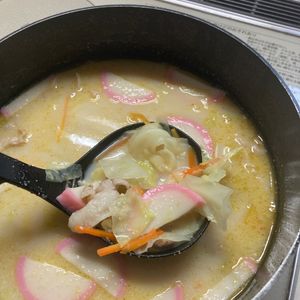 Mariの作ってみた!投稿(食べ過ぎのリセットに♪男子も喜ぶ『ちゃんぽん風おかずスープ』)