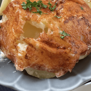 コタの作ってみた!投稿(フライパンだけで完成♡『ホックホク♡ポテトグラタン』)