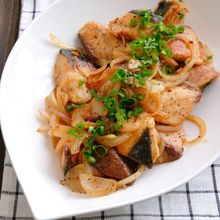 ぶりのさっぱり生姜焼き