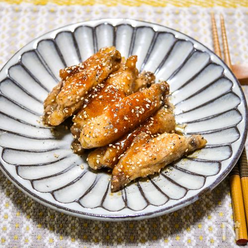 食べ出したら止まらない「手羽中のポン酢炒め」