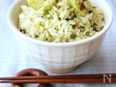 アボカドとあおさの炊き込みご飯 By 緑川鮎香 レシピサイト Nadia ナディア プロの料理家のおいしいレシピ