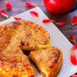りんごのキャラメリゼが美味♡クランブルチーズケーキの作り方