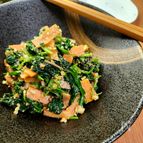 栄養たっぷり♪【ほうれん草のくるみ味噌和え】あと一品