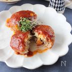 ふわっふわ§チーズ＆コーンのウチのハンバーグ