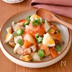 【長芋の腸活ポテサラ】牡蠣だしのうま味♪箸が止まらん！