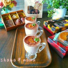 あっという間に♪ショコラムースオランジェ♪