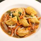 レンジで簡単！ナゲットの粒マスタード餡かけ