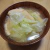 ナムディの作ってみた!投稿(【キャベツとお揚げのお味噌汁】炒めたキャベツの甘みが絶品！)
