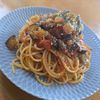 まあむの作ってみた!投稿(夏の誘惑【フレッシュトマトとなすのツナパスタ】)