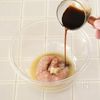 鶏そぼろと長いものふわとろ♪だし茶漬けの工程2