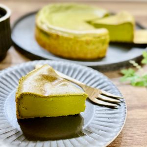 のりのり🐾🎀🤍の作ってみた!投稿(簡単ヘルシー絶品♡【抹茶のお豆腐チーズケーキ】生クリームなし)